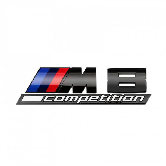 Автологотип шильдик емблема напис BMW M8 Competition Black Shadow Edition 360auto-401646