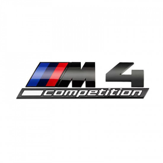 Автологотип шильдик эмблема надпись BMW M4 Competition Black Shadow Edition 360auto-401650