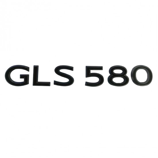 Автологотип шильдик эмблема надпись Mercedes GLS580 Black 360auto-401660