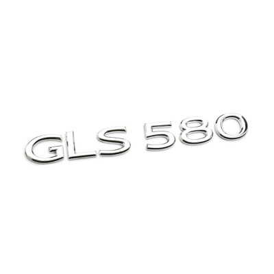 Автологотип шильдик эмблема надпись Mercedes GLS580 хром 360auto-401661