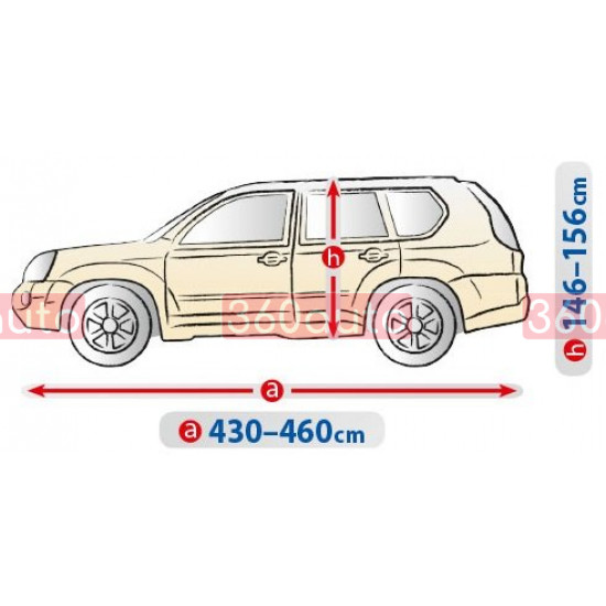 Автомобильный чехол тент на авто джип BMW X1, X3 (E83) Kegel-Blazusiak Optimal Garage SUV L 5-4330-241-2092