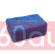 Аплікатор з мікрофібри ProUser Block Sponge 12х8х4 см. синій (S201B)