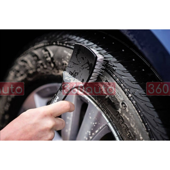 Щетка для чистки резины - ProUser Tire Scrub Brush белая 402758