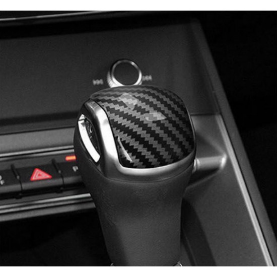 Накладка на ручку КПП для Audi Q3, A1 2019- карбон