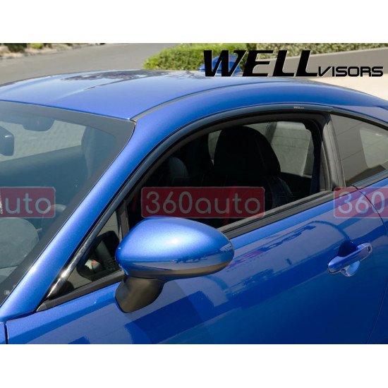 Дефлектори вікон для Toyota GR86, Subaru BRZ 2022- Premium Series WELLvisors 3-847TY069