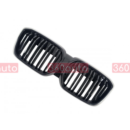 Решетка радиатора на BMW iX3 G08 2022- M-Look черный глянец BMW-G01221
