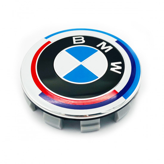Колпачок на титановый диск BMW 50 Year Anniversary 65-68 мм