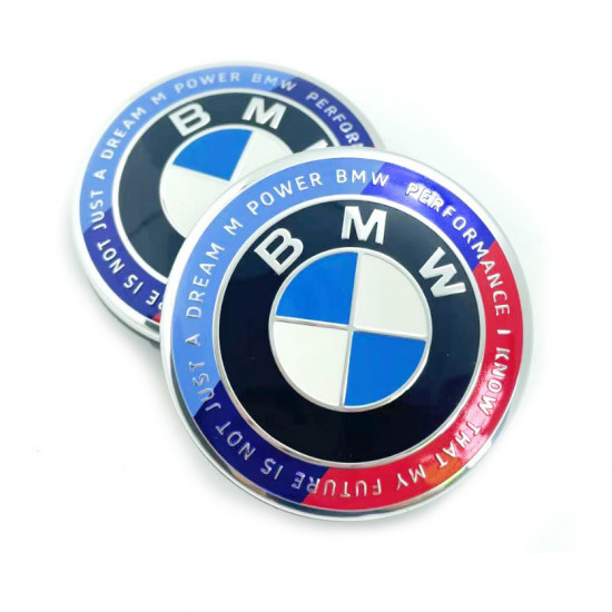 Колпачок на титановый диск BMW M 50 Year Anniversary 52-56 мм