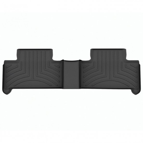 3D килимки для Mercedes EQB X243 2022- чорні задні WeatherTech 4417722