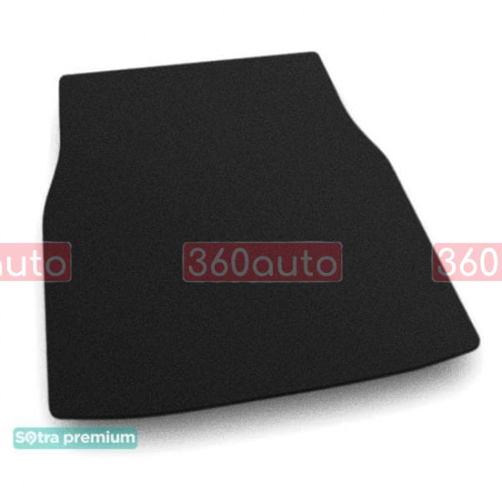 Текстильний килимок у багажник для BMW 7 G11, G12 2015-2022 з запаскою 2015-2022 ST 09176 Sotra Premium 10мм - Пошиття під Замовлення