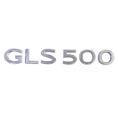 Автологотип шильдик емблема напис Mercedes GLS500 хром 360auto-407867