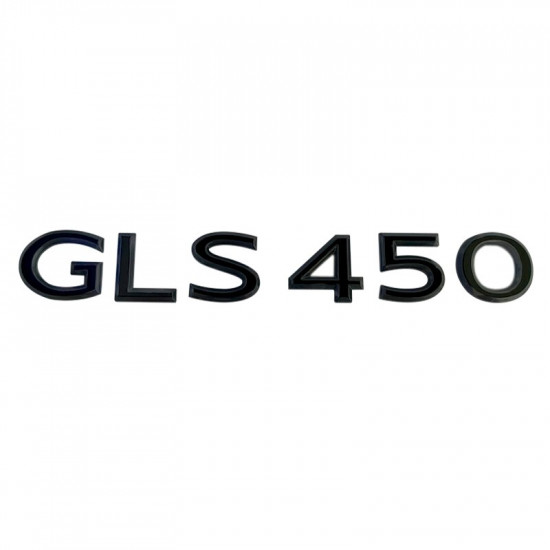 Автологотип шильдик емблема напис Mercedes GLS450 Black 360auto-407870