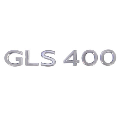 Автологотип шильдик емблема напис Mercedes GLS400 хром 360auto-407873