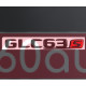 Автологотип шильдик эмблема надпись Mercedes GLC63s black red 360auto-407924