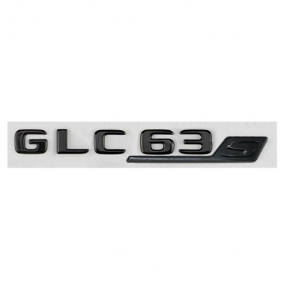 Автологотип шильдик емблема напис Mercedes GLC63s black 360auto-407925