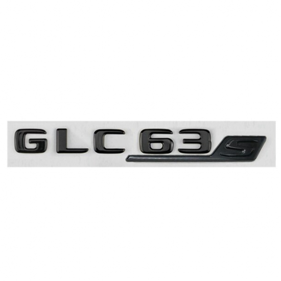 Автологотип шильдик эмблема надпись Mercedes GLC63s black 360auto-407925