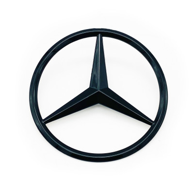 Задня емблема для Mercedes C-class W205 2014- чорний глянець A2058174500