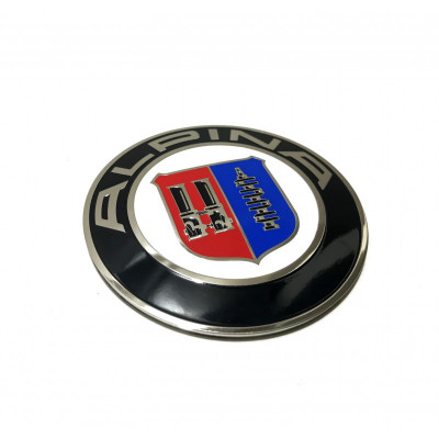 Автологотип шильдик эмблема BMW Alpina 82мм