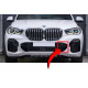 Воздухозаборник решетки на BMW X5 G05 2018-2022 левый M-Paket черный глянец