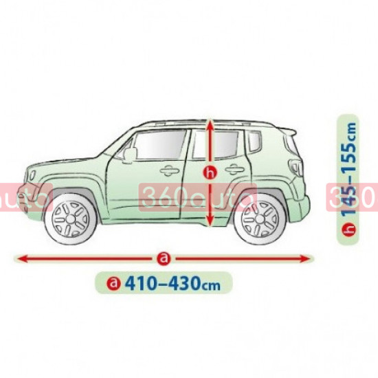 Тент автомобильный Kegel Mobile Garage MH SUV/off Road 410-430см