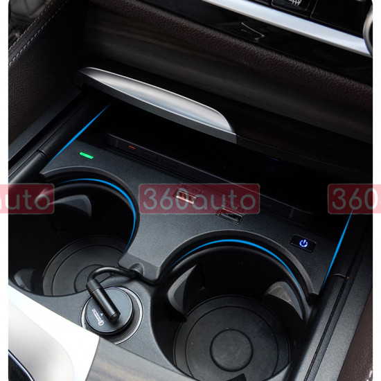 Беспроводная зарядка для BMW 5 Series G30, G31 2017-