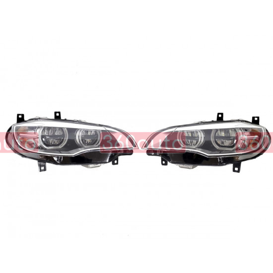 Фары на BMW X6 E71 2012-2014 года Full Led ( апгрейд з Xenon )