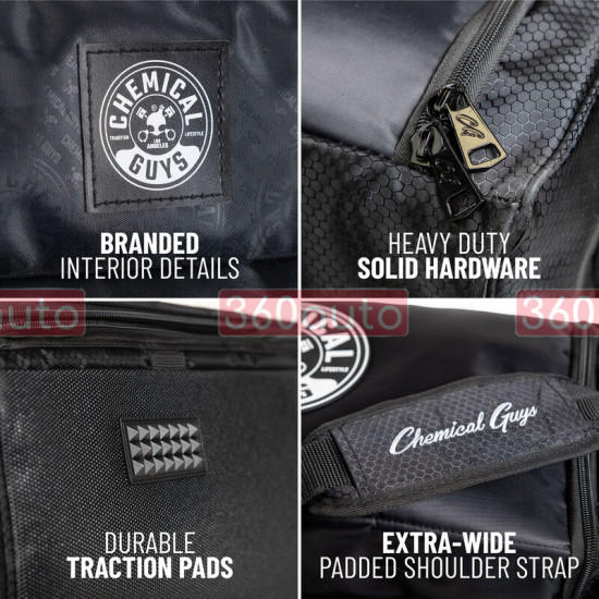 Сумка органайзер Chemical Guys Arsenal Range Trunk Organizer and Detailing Bag With Polisher Pocket