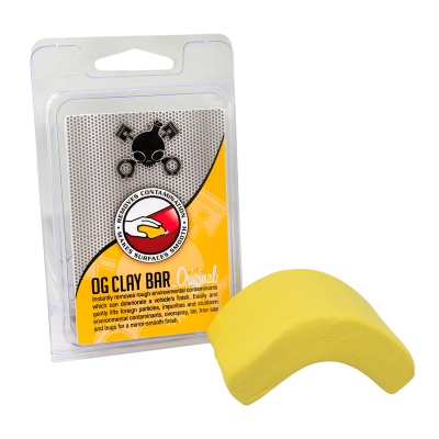 Глина для удаления легких и средних загрязнений Chemical Guys OG Clay Bar Light/Medium Duty, Yellow