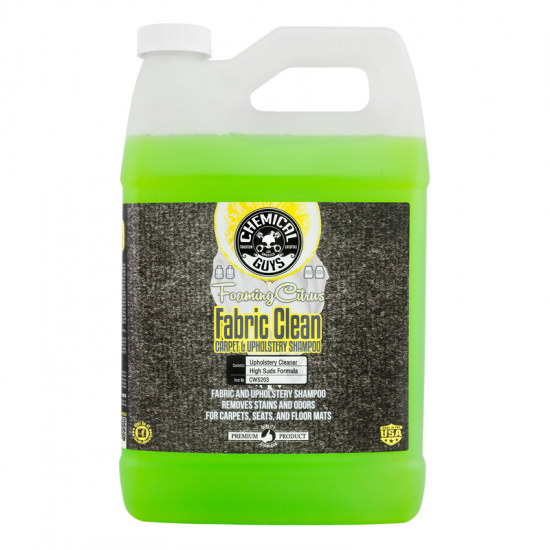 Очисник килимів і оббивки Chemical Guys Foaming Citrus Fabric Clean аромат цитрусових 3785мл