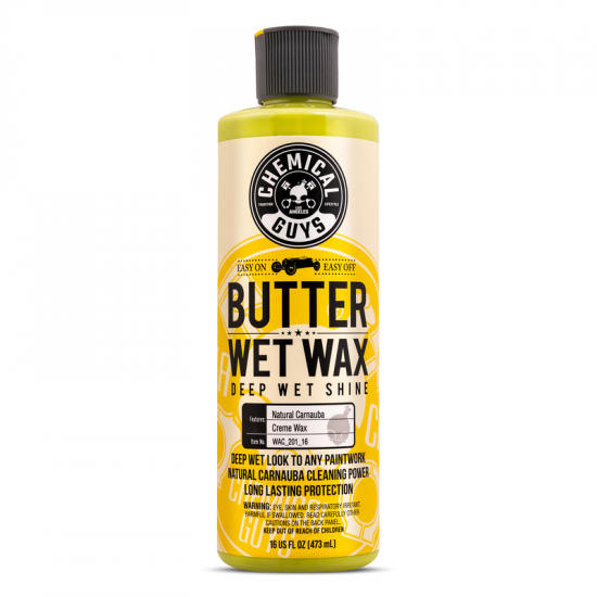 Воск пастообразный Chemical Guys Butter Wet Wax Warm and Deep Carnauba Shine 473мл