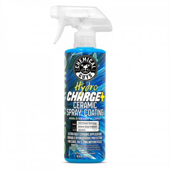 Керамическое покрытие для кузова Chemical Guys HydroCharge Plus High-Gloss Hydrophobic SiO2 Ceramic Spray Coating 473мл