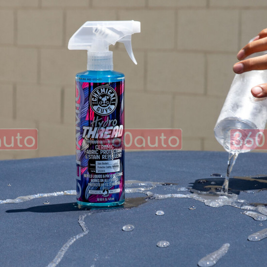 Керамічне покриття для тканини Chemical Guys HydroThread Ceramic Fabric Protectant and Stain Repellent 473мл