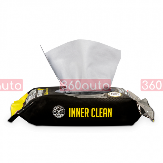 Салфетки Chemical Guys InnerClean Interior Quick Detailer and Protectant Car 50 Wipes