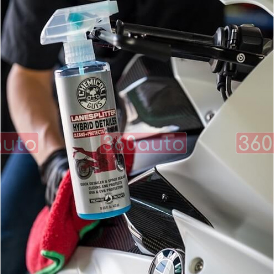 Спрей для очистки и защиты мотоцикла Chemical Guys Lane Splitter Hybrid Detailer High Shine for Motorcycles 118мл