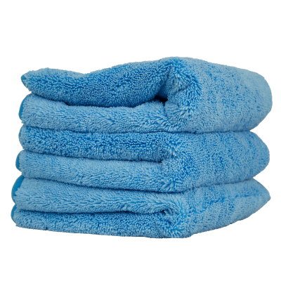 Мікрофібровий рушник Chemical Guys Super Plush Towels Blue супер плюшевий 40 x 40 см