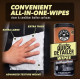 фетки Chemical Guys Leather Cleaner Car Cleaning Wipes for Leather в тубусі 30штук