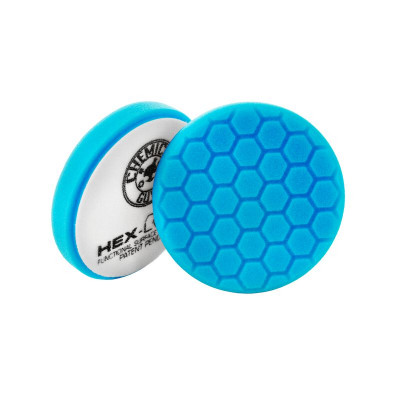 Полировочный круг Chemical Guys Blue Hex-Logic Polishing/Finishing Pad 5” / 125 мм мягкий финишный для глейзов