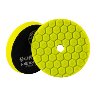 Полировочный круг Chemical Guys Yellow Hex-Logic Quantum Heavy Cutting Pad 5” / 125 мм твердый режущий