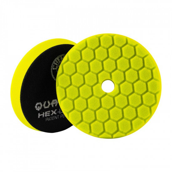 Полировочный круг Chemical Guys Yellow Hex-Logic Quantum Heavy Cutting Pad 5” / 125 мм твердый режущий