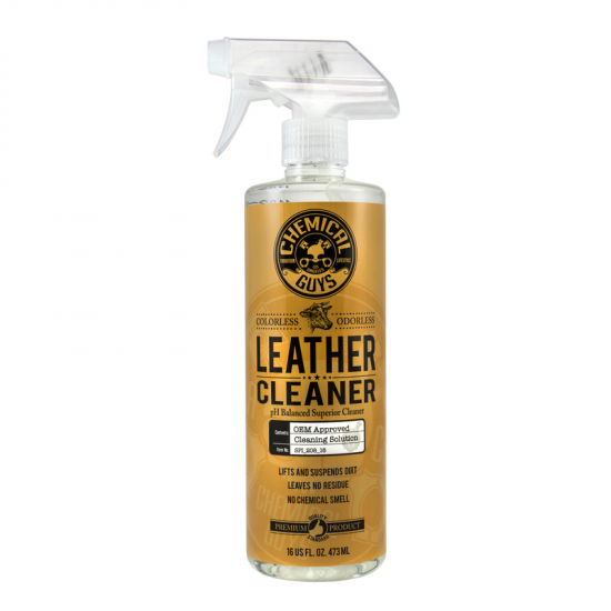 Очиститель для кожи Chemical Guys Leather Cleaner Color Less and Odor Less Super Cleaner 473 мл