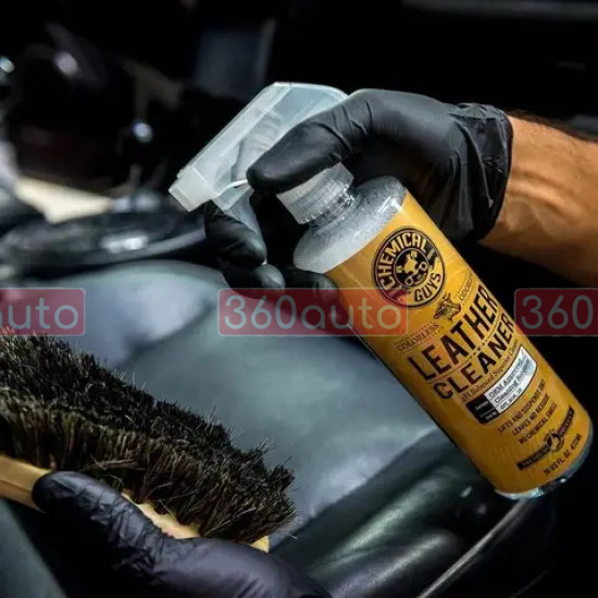 Очисник шкіри Chemical Guys Leather Cleaner Color Less and Odor Less Super Cleaner 473 мл