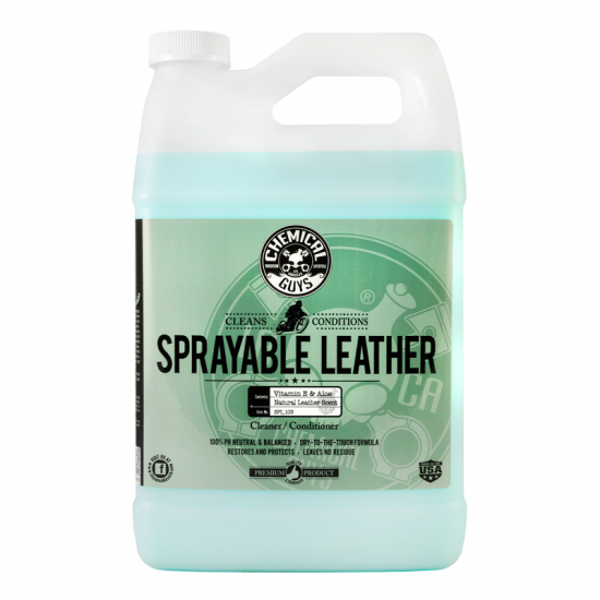 Очиститель и кондиционер для кожи Chemical Guys Sprayable Leather Cleaner and Conditioner In One 3785мл