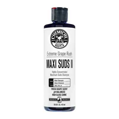 Автошампунь Chemical Guys Maxi-Suds II Shampoo екстримальний виноград 473мл