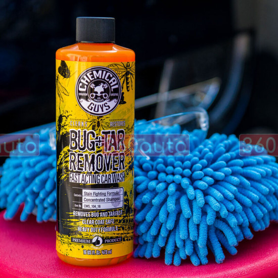 Автошампунь Chemical Guys Bug Plus Tar Remover Heavy Duty Car 473мл