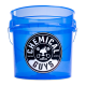 Ведро для мойки авто Chemical Guys Bucket Blue прозрачное голубое 16,5л