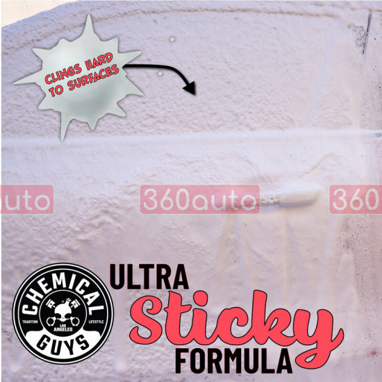 Пена для автомойки Chemical Guys Sticky Snowball Ultra Snow Foam Car Wash 3785мл