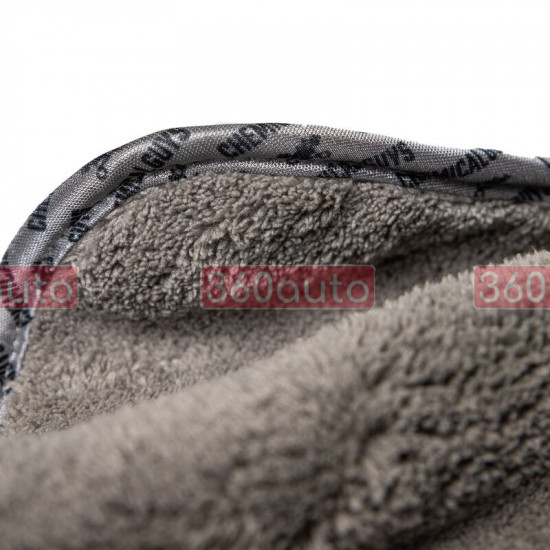 Мікрофібровий рушник Chemical Guys мовняний мамонт Woolly Mammoth Microfiber Drying Towel 64 x 91 см Grey