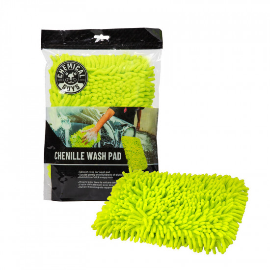 Мочалка з мікрофібри Chemical Guys Chenille Microfiber Premium Scratch-Free Wash Pad