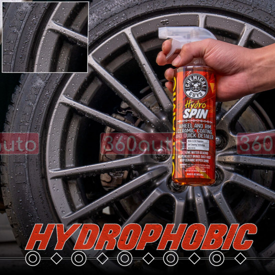 Керамічне покриття для коліс Chemical Guys HydroSpin Wheel and Rim 473мл