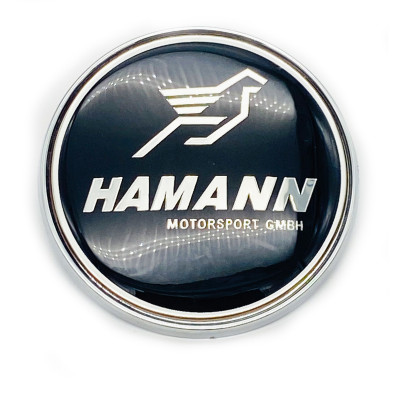 Эмблема на крышку багажника BMW Hamann 74мм
